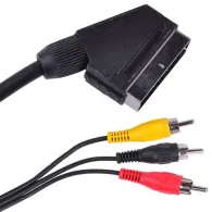 Cablu scart-3rca 1.5m