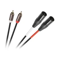 Cablu microfon 2 rca - 2 xlr 1.5m