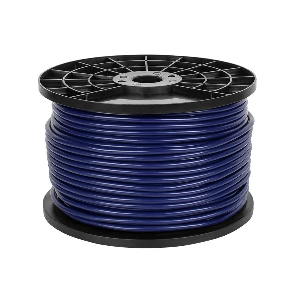 Cablu microfon stereo albastru 6mm