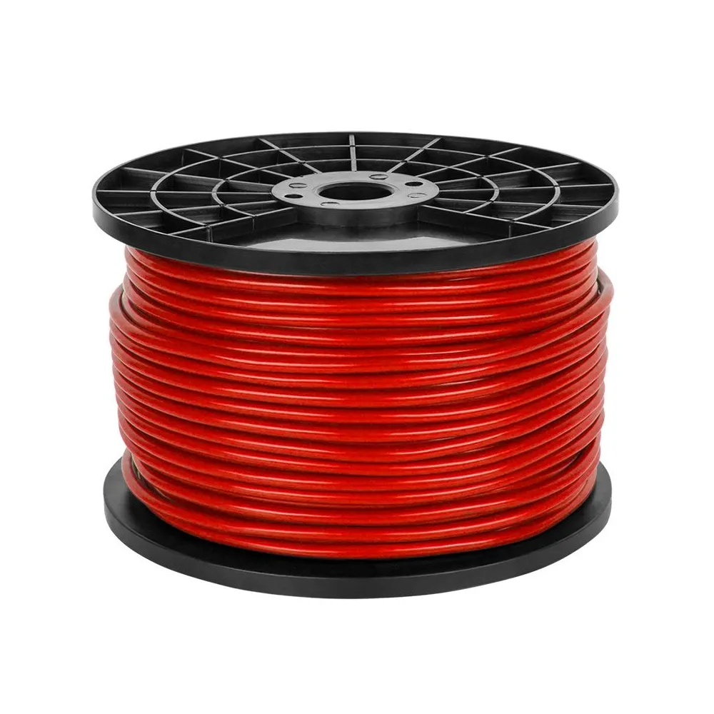 Cablu microfon stereo rosu 6mm