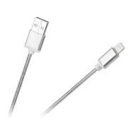 Cablu usb - lightning apple alb 1m m-life