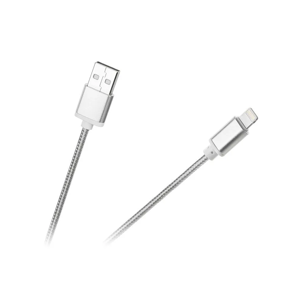 Cablu usb - lightning apple alb 1m m-life