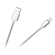 Cablu usb - lightning apple silver  1m m-life