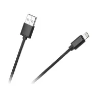 Cablu usb - lightning apple negru 1m m-life
