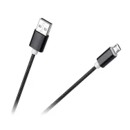 Cablu usb tata - micro usb tata negru 2m m-life