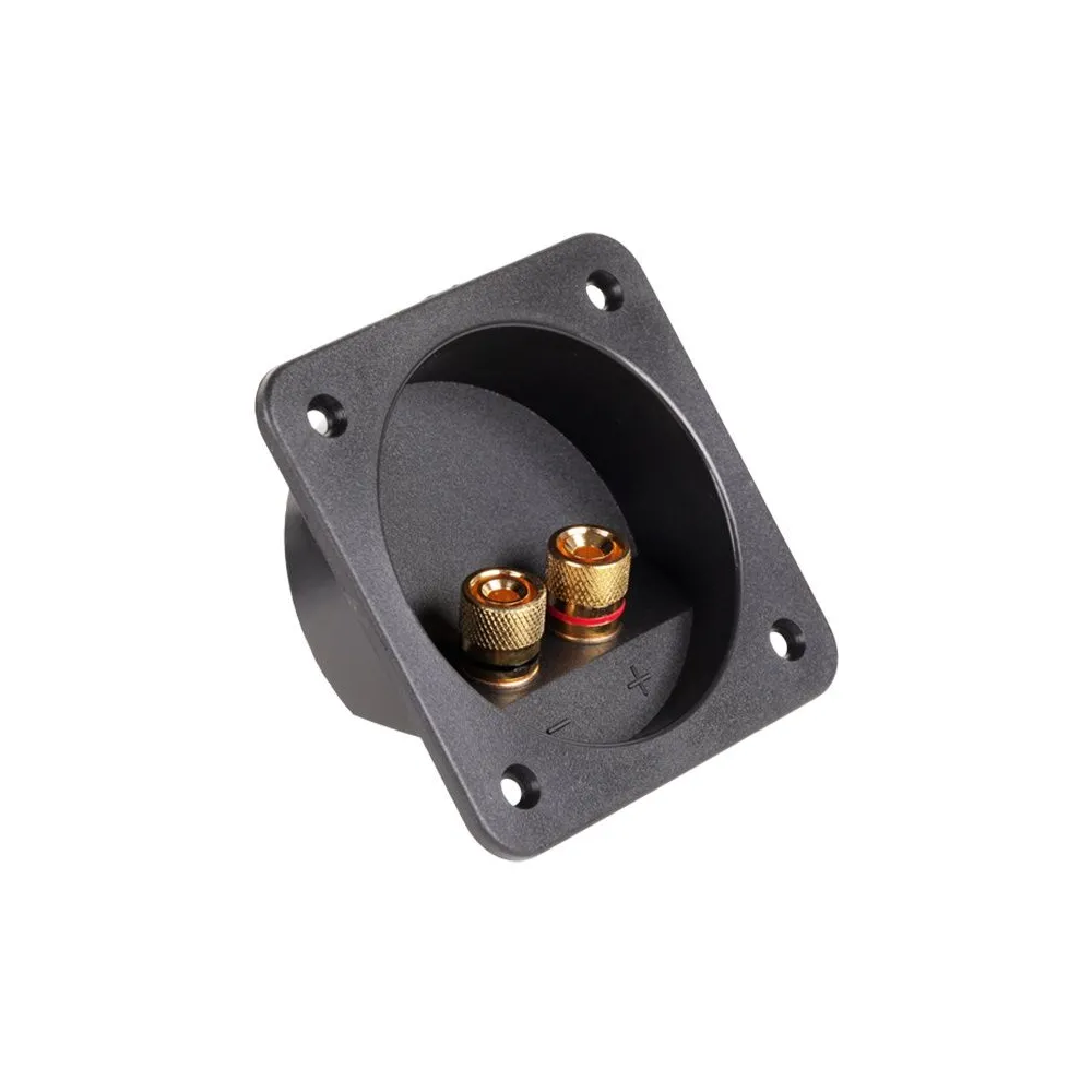 Conector boxa 2 terminale gold