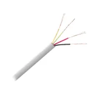 Cablu telefon 4 fire alb -100m