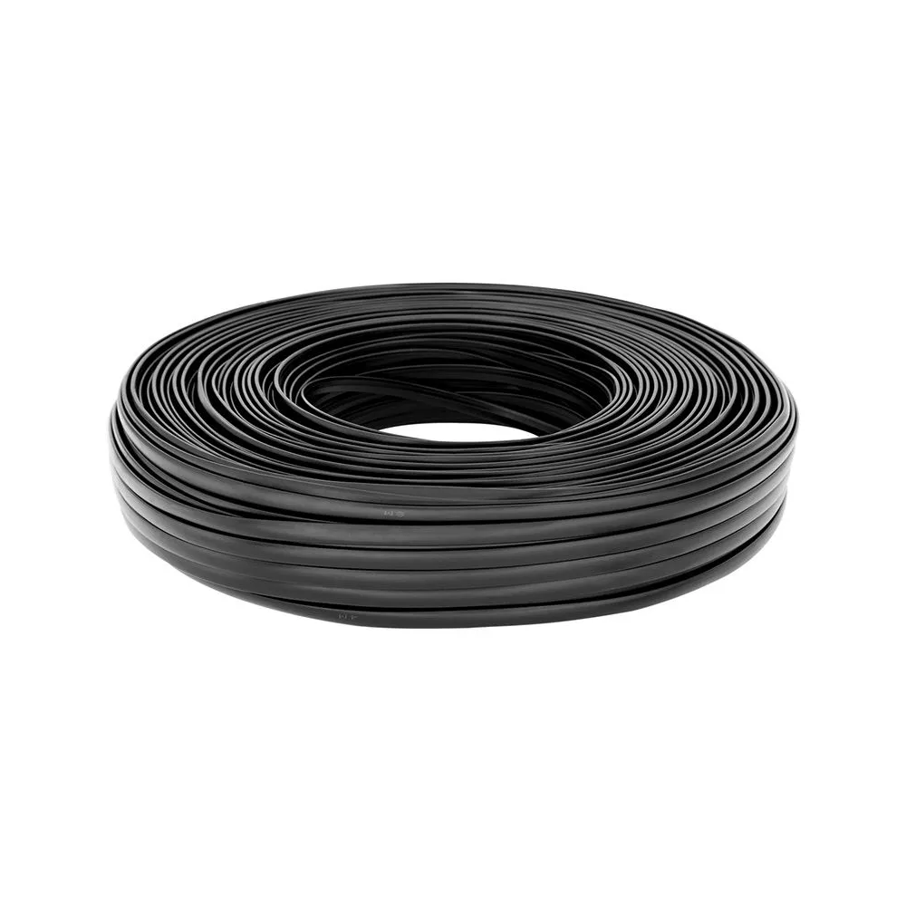 Cablu telefon 4 fire negru - 100m