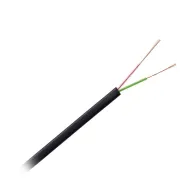 Cablu telefonic 2 fire negru