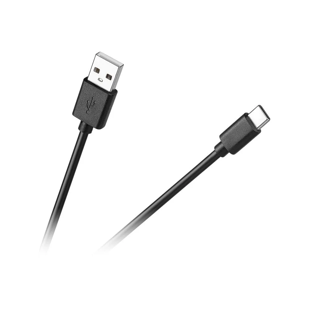 Cablu Cabletech eco-line, usb-usb-c, 1m, negru
