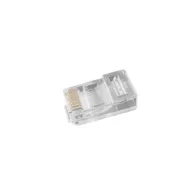 Mufa rj45 8p8c pass-through set 100buc