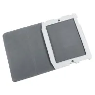 Husa alba piele naturala apple ipad 2