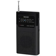 Mini radio portabil negru sencor