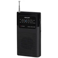 Mini radio portabil negru sencor