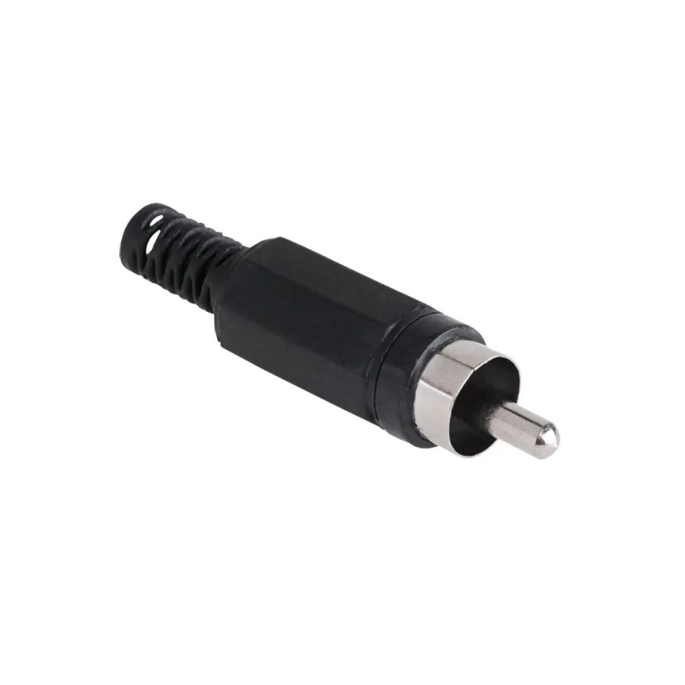 Mufa rca tata plastic negru