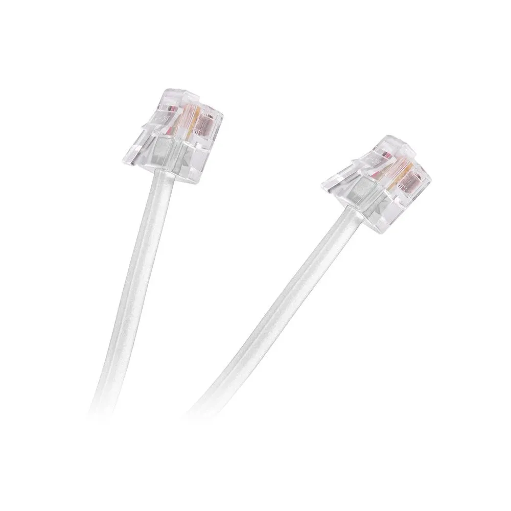 Cablu telefon extensie alb 15m