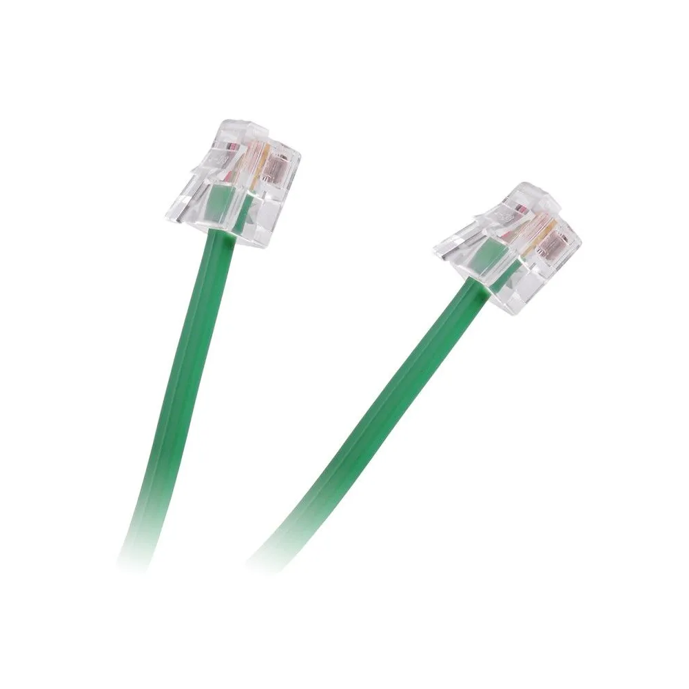 Cablu extensie telefonic verde 2m