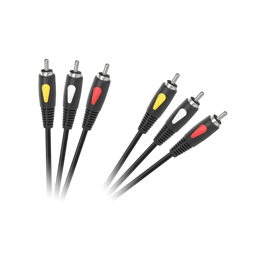Cablu 3rca-3rca 1.8m eco-line cabletech