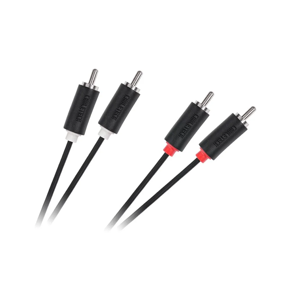 Cablu 2rca tata - 2rca tata cabletech standard 5m