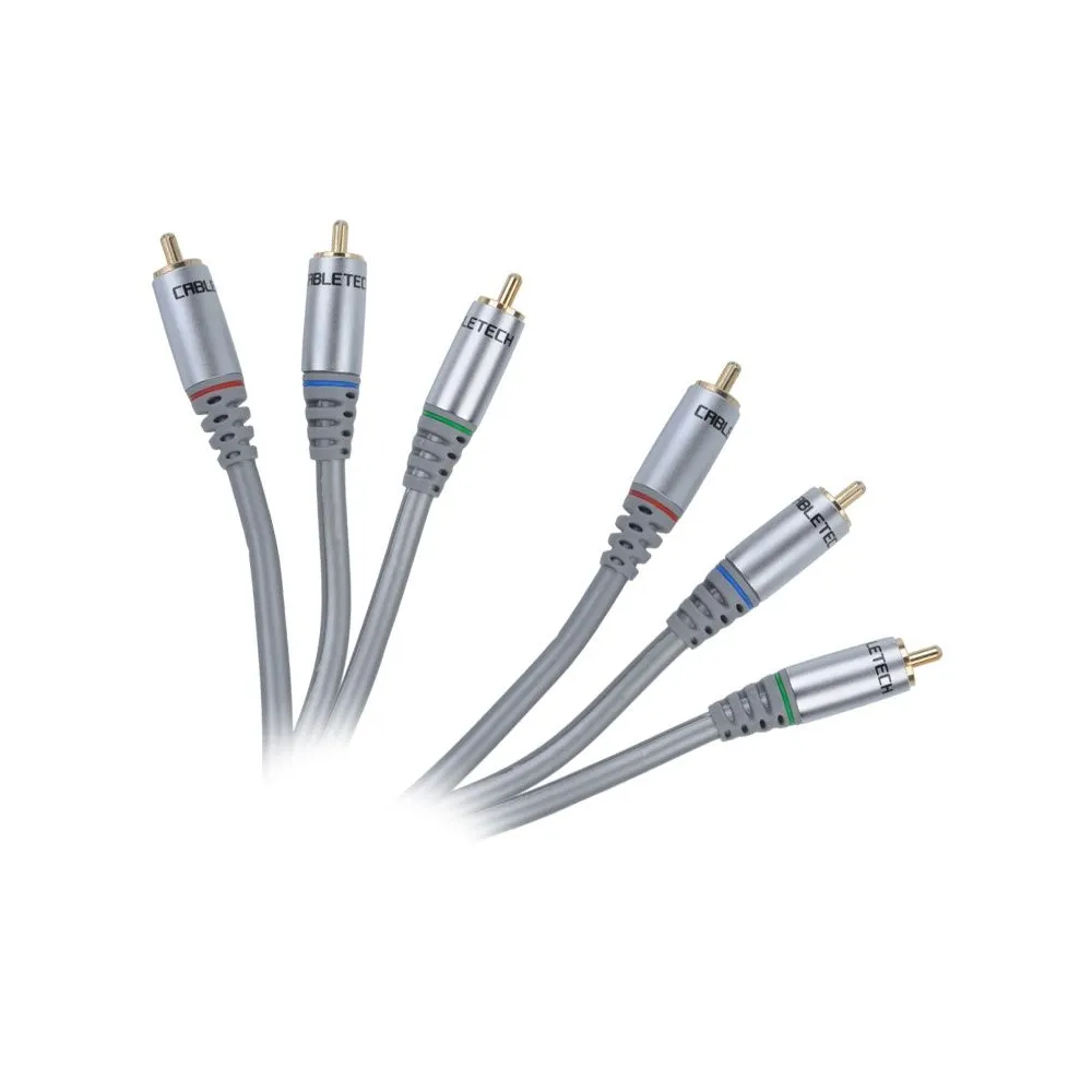 Cablu 3rca-3rca 3m silver edition