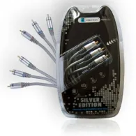 Cablu 3rca-3rca 1.8m silver edition