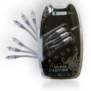 Cablu 3rca-3rca 1.8m silver edition