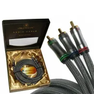 Cablu 3rca-3rca 1.8m cabletech gold edition