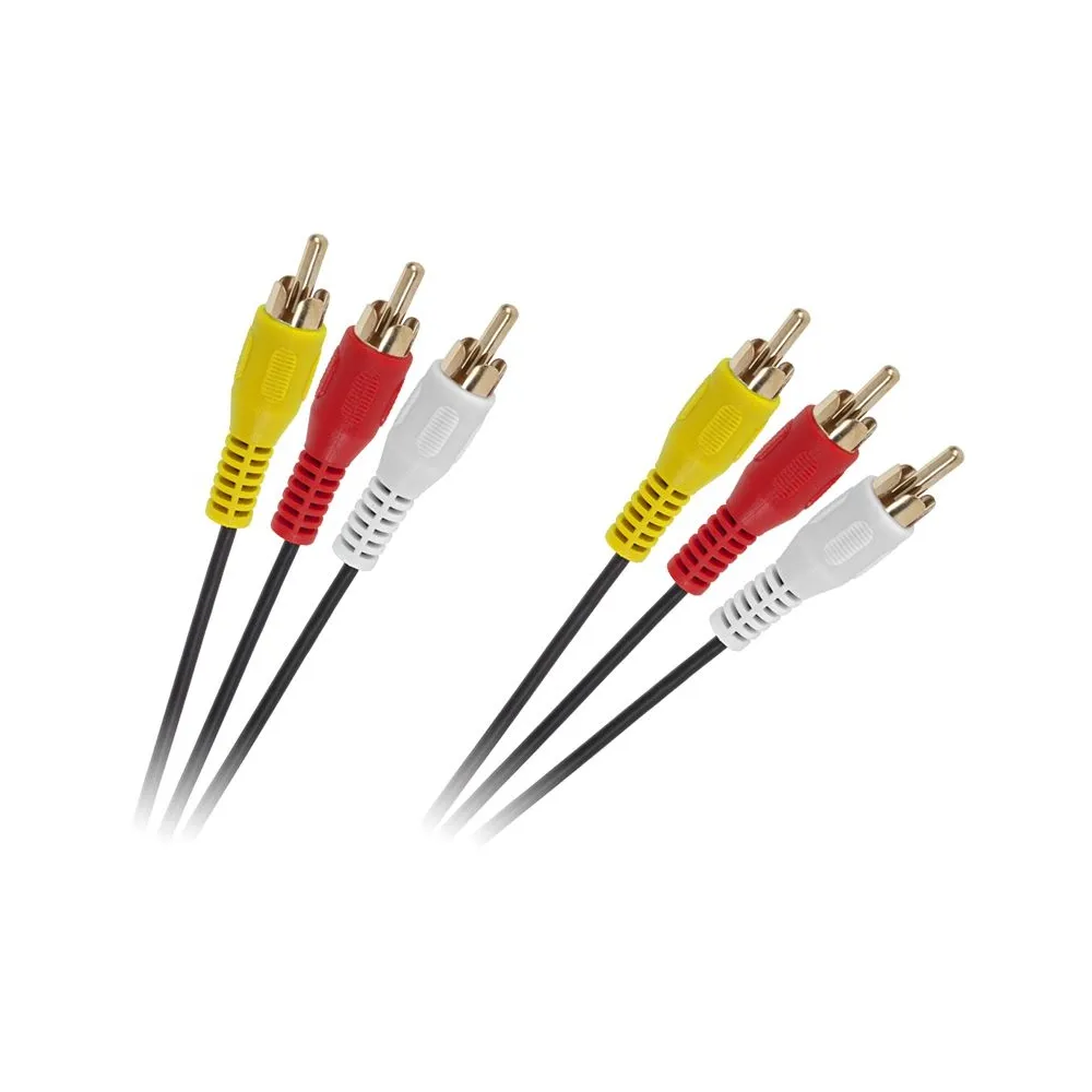 Cablu 3xrca-3xrca 2m standard