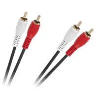 Cablu 2rca-2rca 3m albastru 4mm