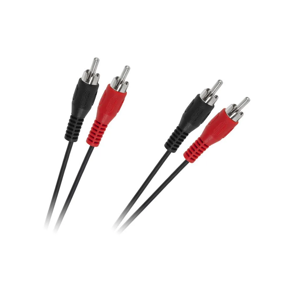 Cablu 2xrca tata- 2xrca tata 3m