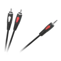 Cablu 3.5 tata-2rca 1.8m eco-line cabletech