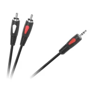 Cablu 3.5 tata-2rca 1.8m eco-line cabletech