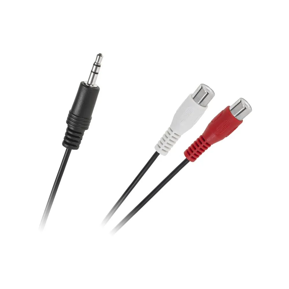 Cablu jack 3.5 -2rca mama 25cm