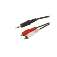 Cablu 3.5 tata - 2x rca tata 15m
