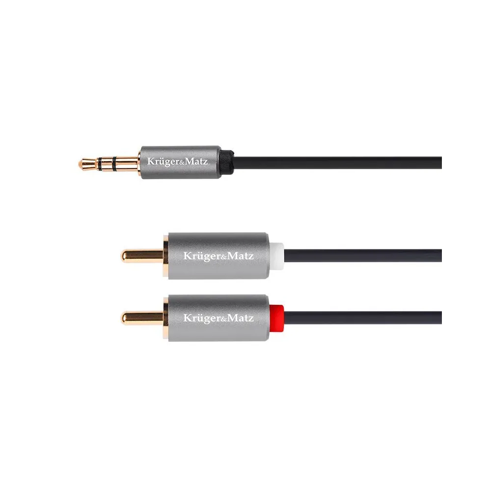 Cablu jack 3.5 - 2rca 3m basic ksim