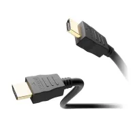 Cablu hdmi 2.0 4k dublu ecranat 1m goobay