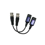 Set video balun utp-bnc surub