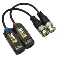 Set video balun pasiv utp-bnc 8mp 4k