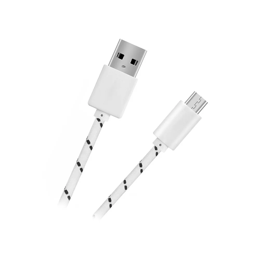 Cablu date impletit plat usb - micro usb