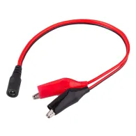 Cablu mufa dc 2.1/5.5 - crocodili 25cm