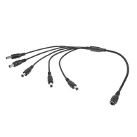 Cablu dc 2.1/5.5 mama - 5x tata