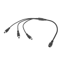 Cablu dc 2.1/5.5 mama - 3x tata