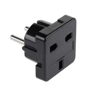 Adaptor tensiune norma uk negru