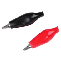 Crocodili mici rosu / negru set 100b