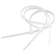 Set fasete 2.5mm/15cm alb 100buc