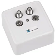 Priza rtv-sat dubla cabletech