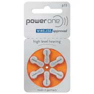 Set baterii auditive power one varta p13 blister 6 buc