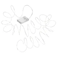 Sir iluminat festiv 50 mini led alb cald