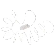 Sir iluminat festiv 20 mini led alb rece