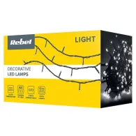 Sir iluminat festiv ip44 alb rece 10m